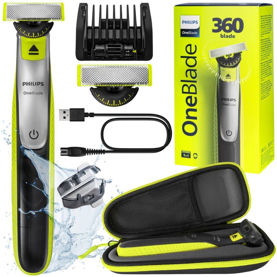 Oneblade Philips OneBlade Rasierer QP2734 23 2x Klinge 360°