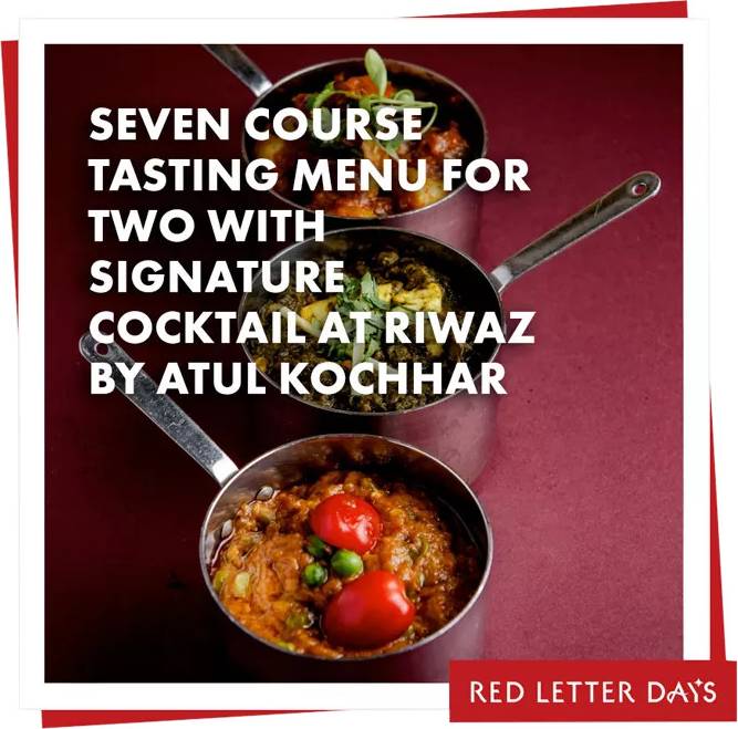 Red Letter Days Seven Course Tasting Menu