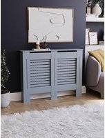 Vida Designs Milton Medium Radiator Cover Dark Grey