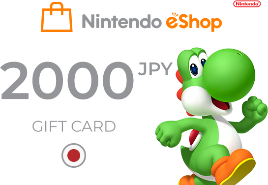 Nintendo eshop Nintendo eShop Card 2000 JPY