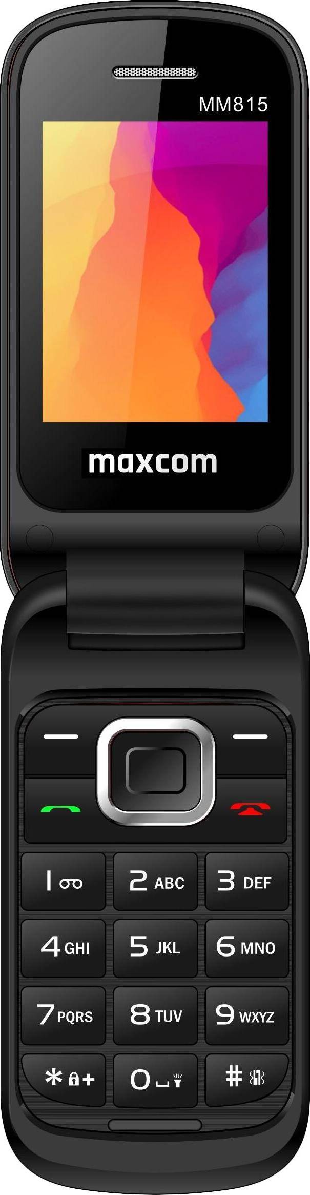 Maxcom MM815L 2G Sort Flip Telefon