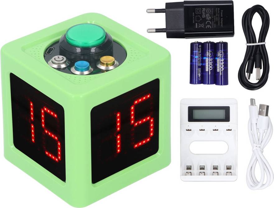 Cube timer Cube Timer 1.4 Inch LED Stopwatch