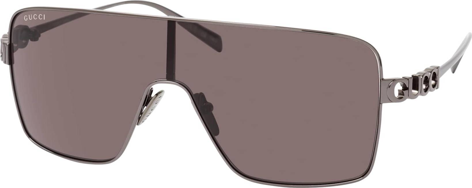Gucci GG1936S Metal Ruthenium Gray Mask