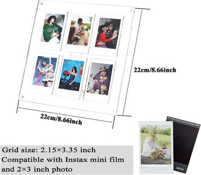 Mini Films Free-Standing Desktop Display 2x3 Inch Ram