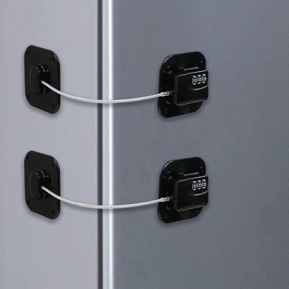Kikidex Pcs Child Fridge Lock with Code