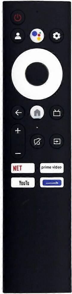 Torribaly Télécommande TV TC9012 Android TV
