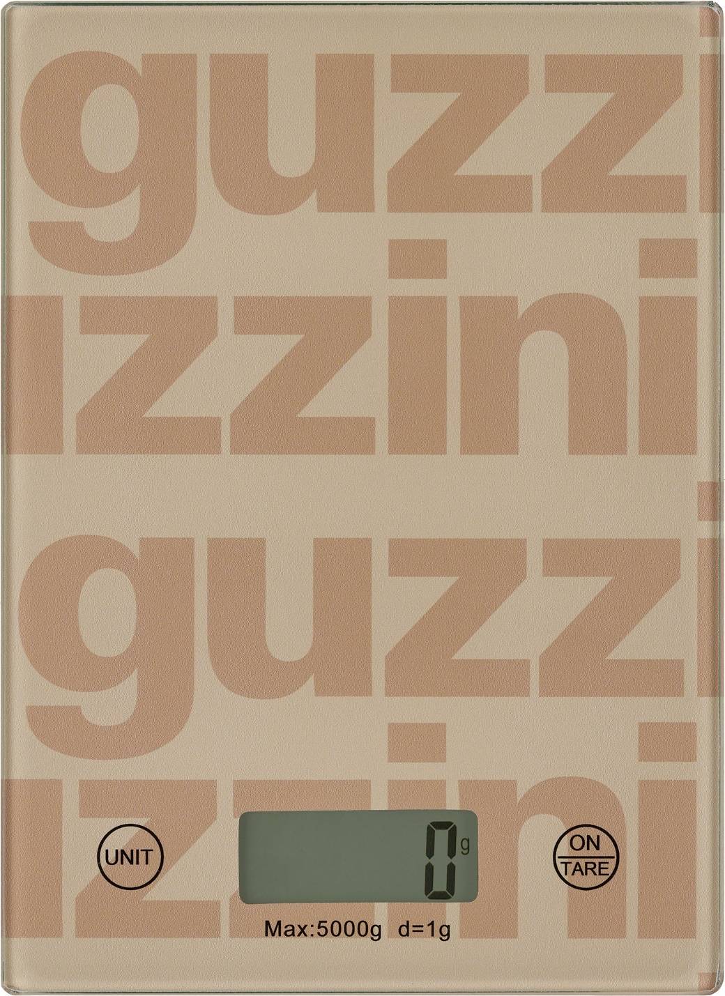 Guzzini Digital Kitchen Scale Label Clay