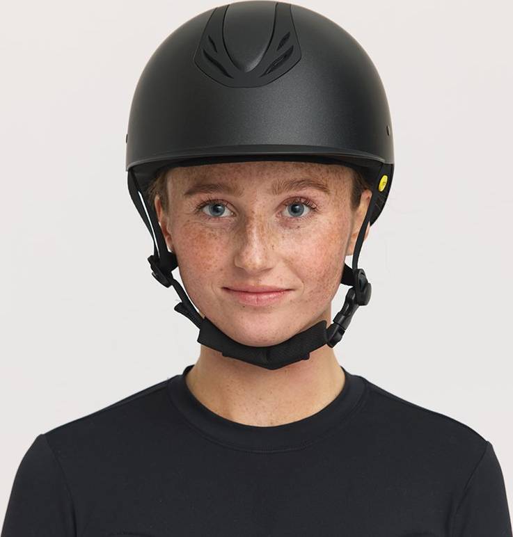 Ridehjelm mips CRW Ovation Solid Mips Ridehjelm - Sort
