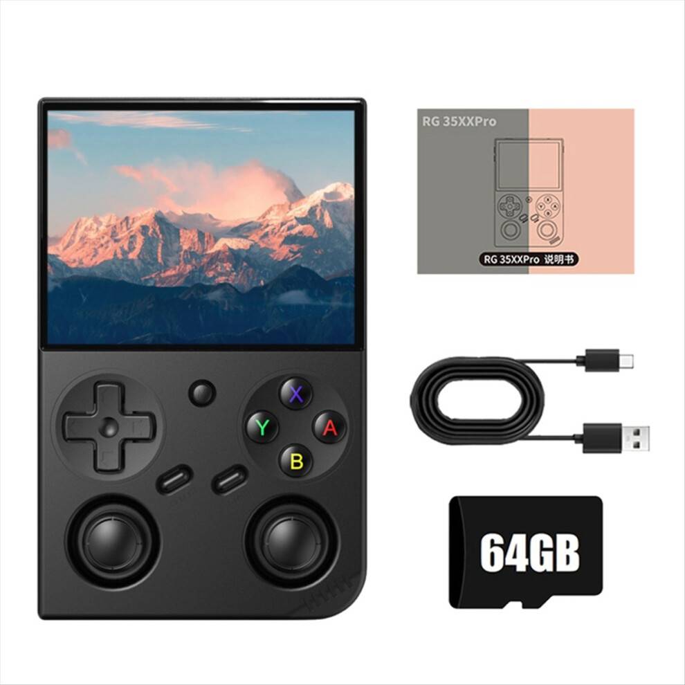 Jehiatek RG35XX PRO Video Game Console 3.5 In IPS Screen