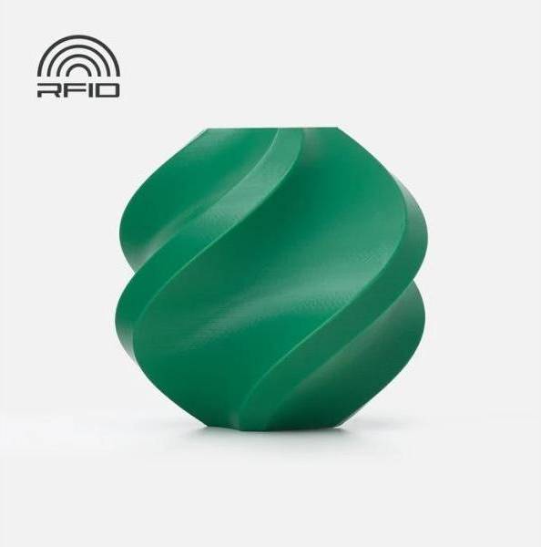 Bambu lab spool Bambu lab PLA Basic Mistletoe Green Spool