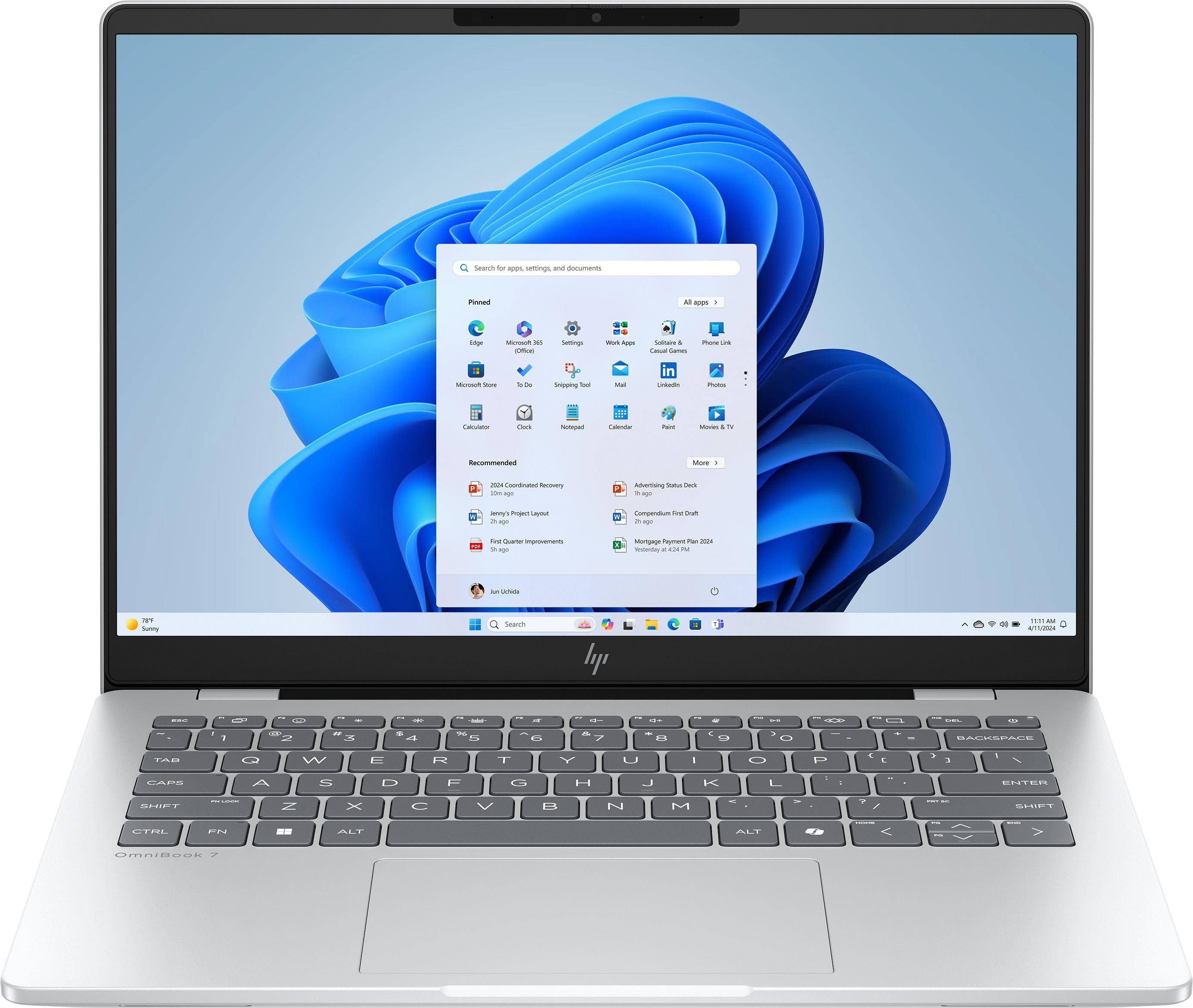 HP Omnibook 7 Ai 14 Inch Notebook