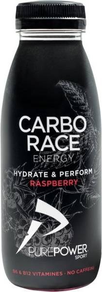 Purepower Carbo Race Energy 330 ml Raspberry
