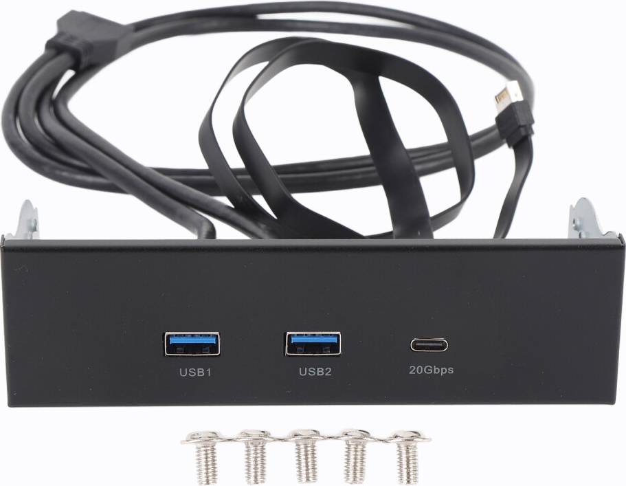 Usb a hub USB Front Panel Hub GEN2x2 USB A Type C