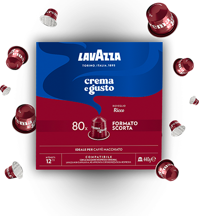 Lavazza crema e gusto Lavazza Caffè In Capsule Ricco Conf 80 Crema Gusto