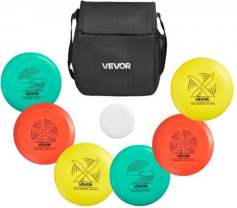 VEVOR Discgolfset 6 Delar Flygande Skivor