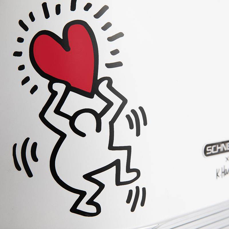 SCTO2KTECW Keith Haring - White