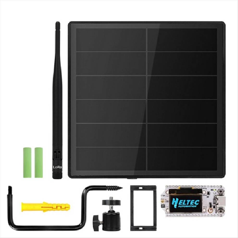 D5 Solar Node 5V Solar Panel Heltec ESP32 LoRa 32 V3