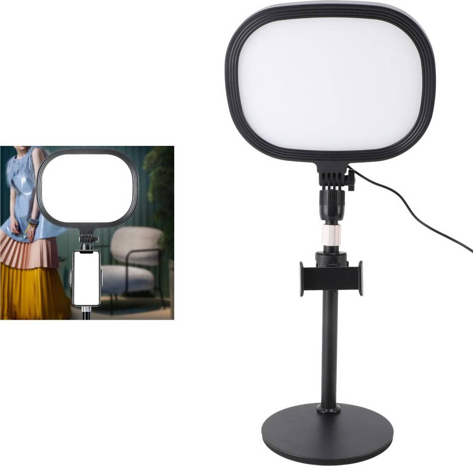 Desktop Video Lighting Kit with Stand