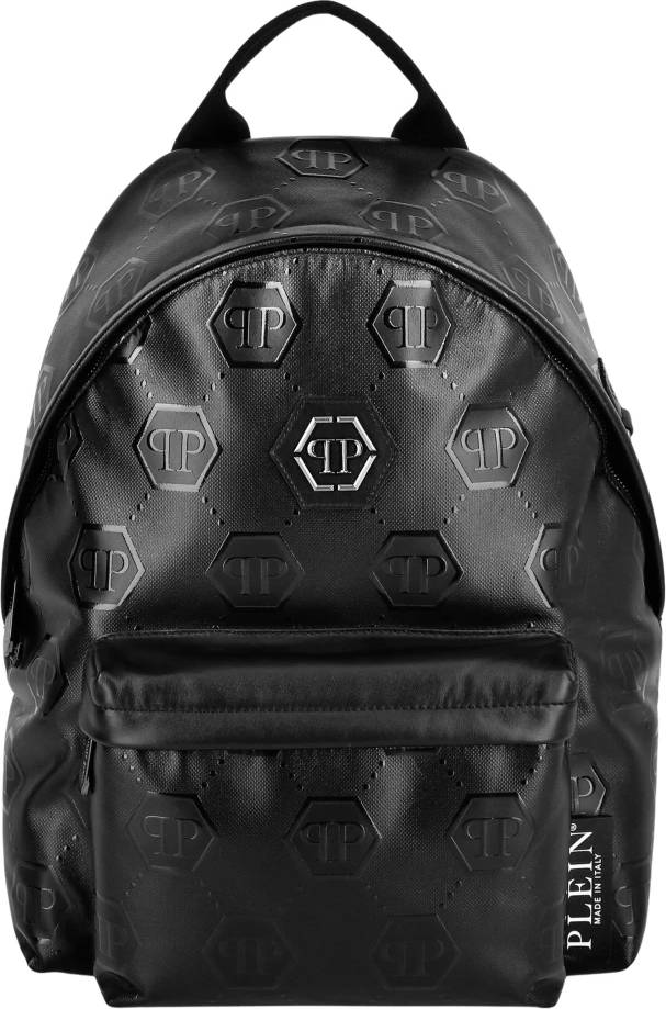 Philipp Plein Nappa Backpack Embossed Monogram - Herr