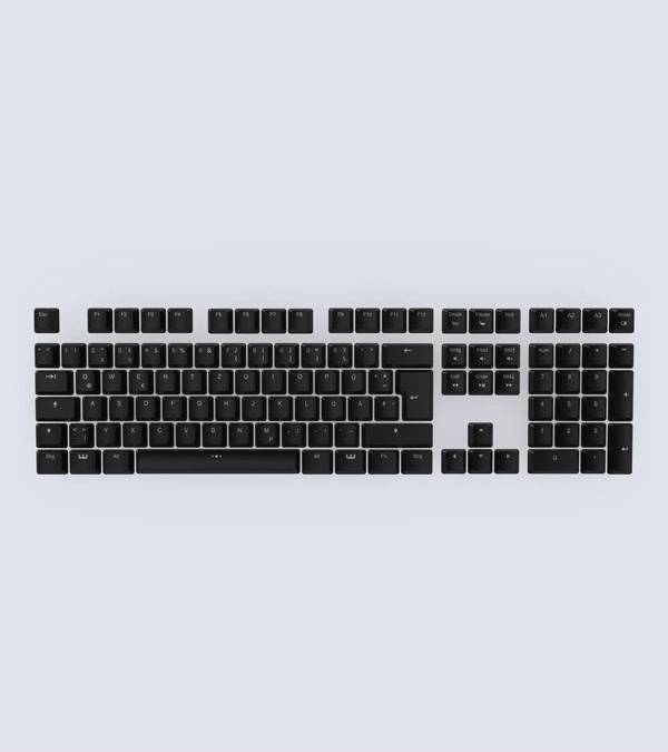 ABS Keycaps German ISO Sort