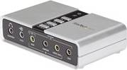 Externt ljudkort usb StarTech 7.1 USB Sound Card Silver