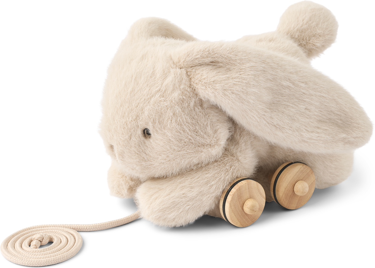 Liewood Pera Rabbit Pull Toy Mist