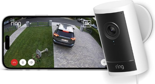 Ring outdoor camera Ring Outdoor Camera Pro Plug-In Retinal 4K