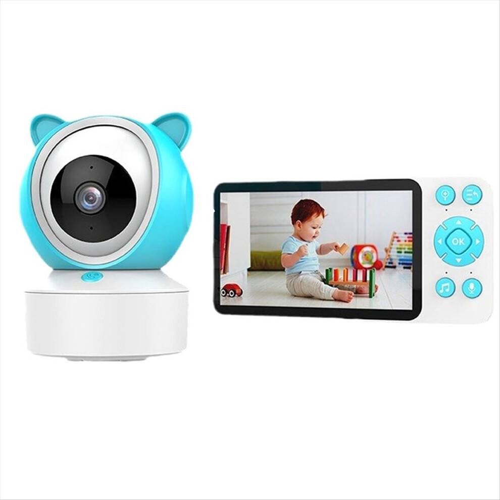 Baby Monitor 5-Inch IPS HD Screen Display