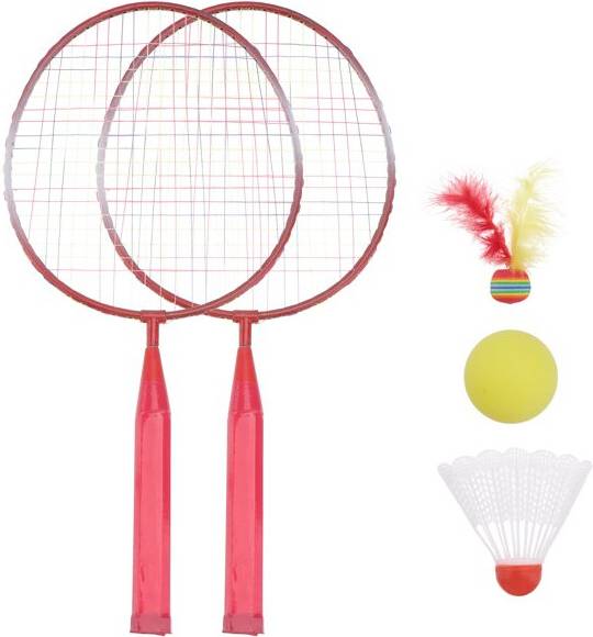 LimbO Badminton Tennis Rackets Balls Set