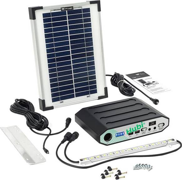Hubi Work 16 Solar Light And Power Kit