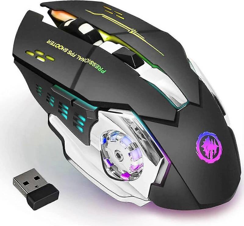 Mouse bluetooth Wireless Gaming Mouse Bluetooth Rgb Rechargeable