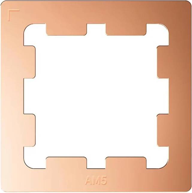 Amd 7600x AM5 CPU Contact Frame Copper Full Surround