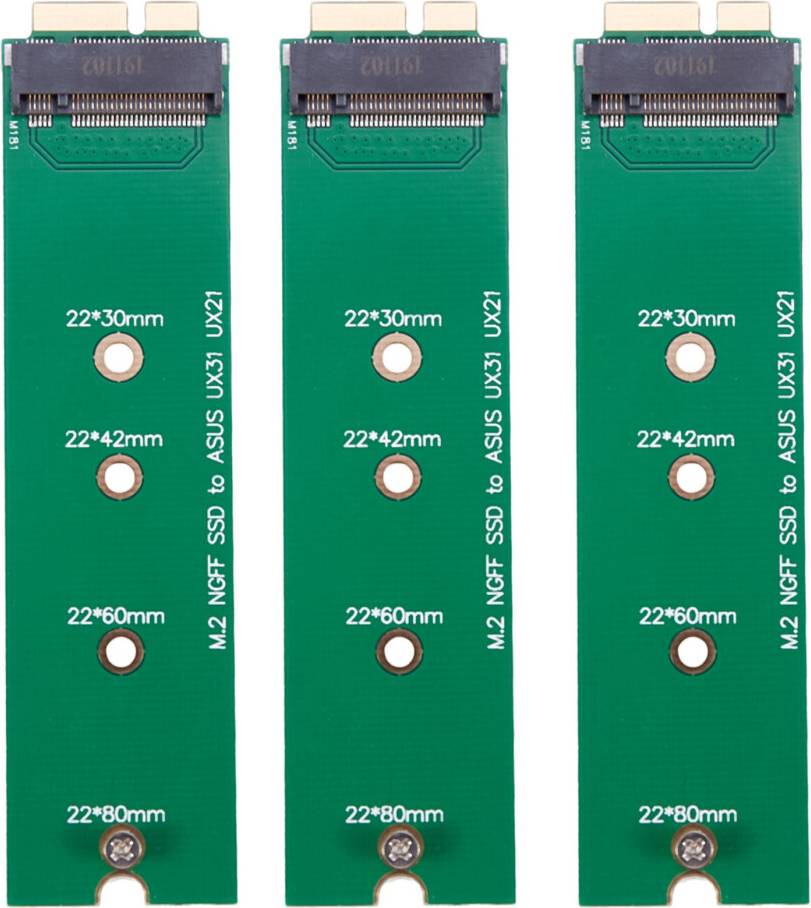 M.2 NGFF SSD To 18 Pin Adapter Card