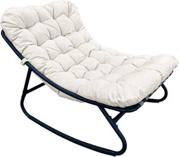 Solace Outdoor Rocking Chair Beige