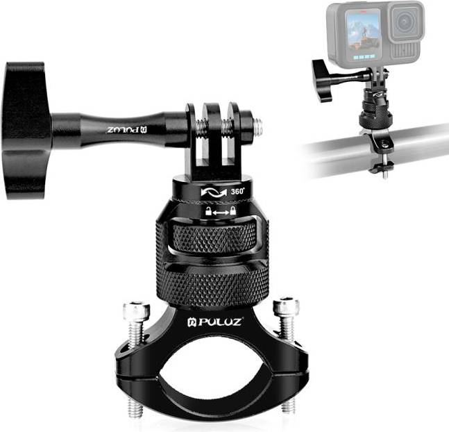 360 Degree Rotation MotorBike Aluminum Mount Handlebar Adapter