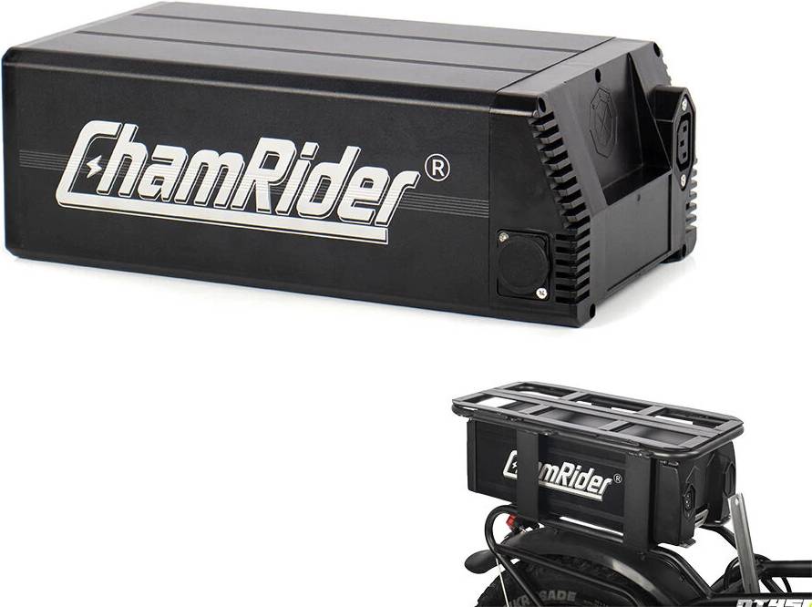 Electric bike Chamrider 48V 36Ah Rear Rack Electric Bike Battery