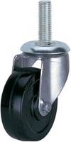 Rubber Threaded Castor Wheels Swivel