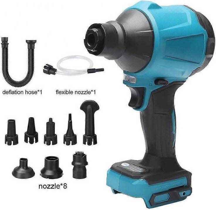 Cordless Blower Inflator Vacuum Handle