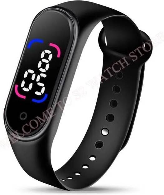 M6B Bluetooth Smart Watch with LED Display - Water-Resistant