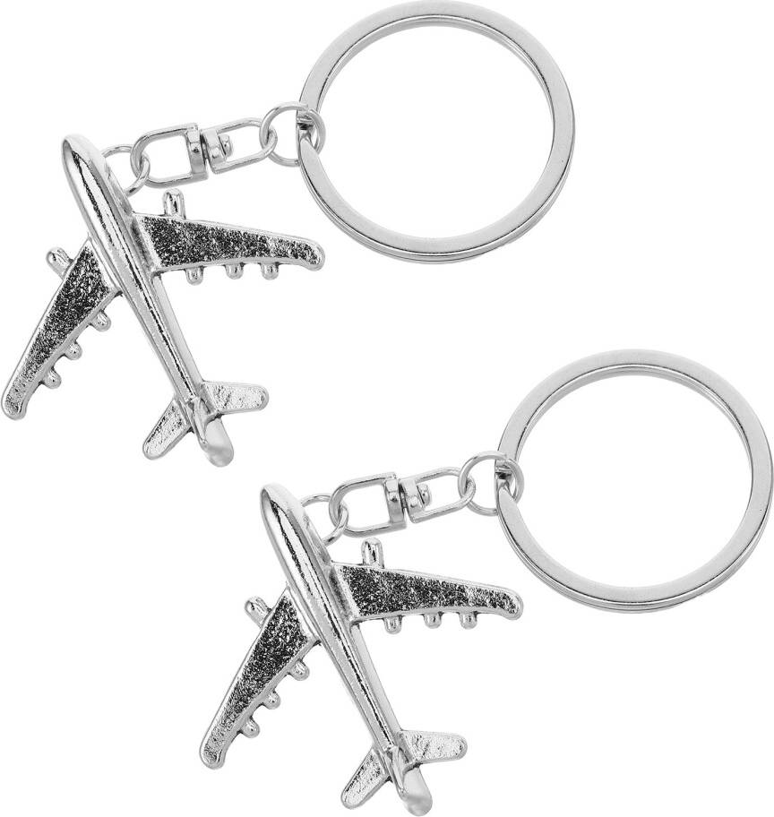 Pilot holder ABOOFAN Mini Airplane Keychain For Backpack Pilot