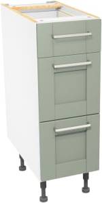 Wickes Ohio Reed Green Shaker Drawer Unit - Reed Green
