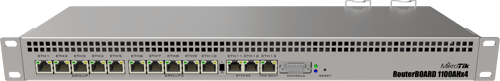 Mikrotik RB1100AHx4 Ethernet Router 13 RJ45 Gigabit PoE-Ports