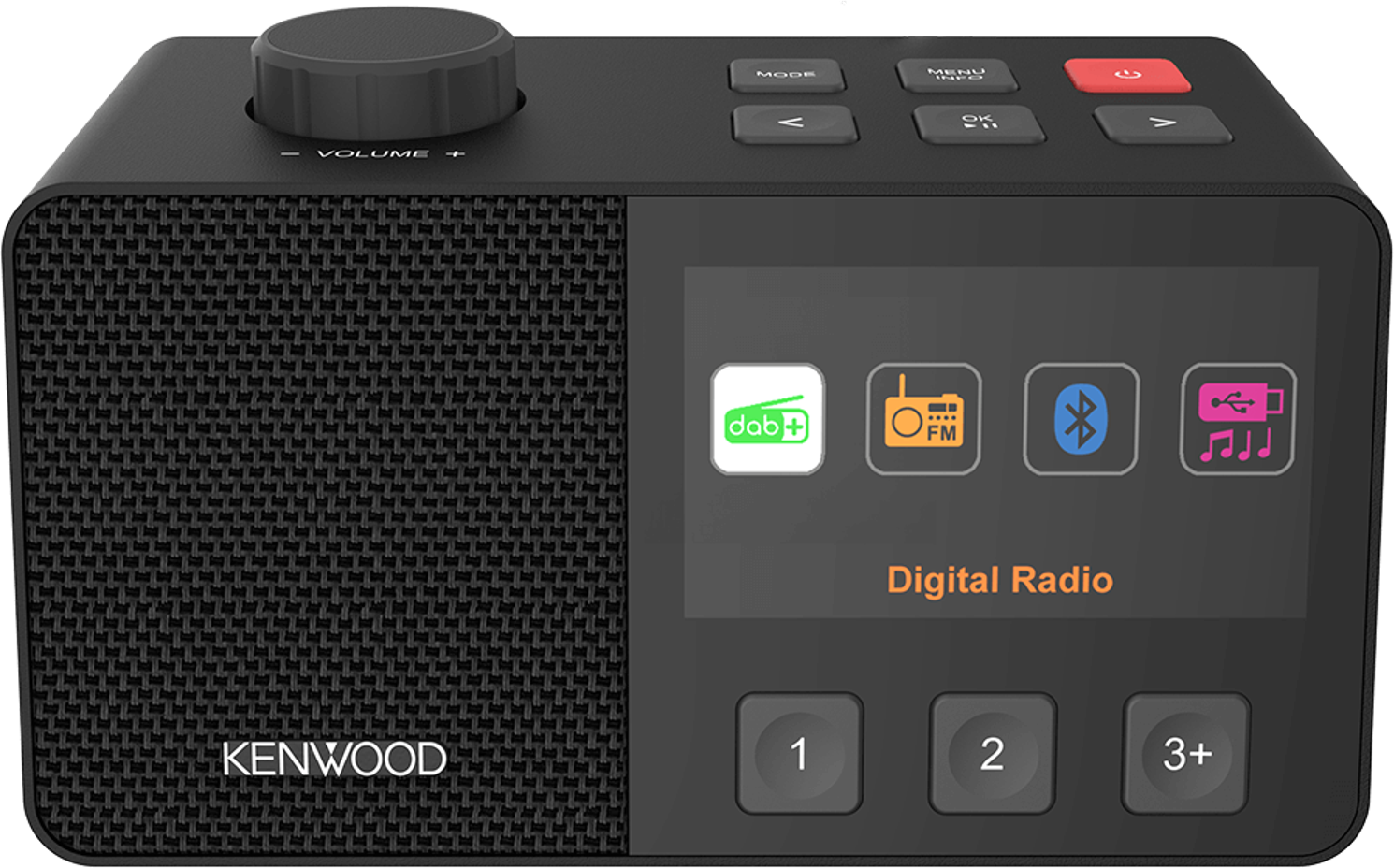 Kenwood dab Kenwood Design RDS Empfang DAB Bluetooth Audio Streaming