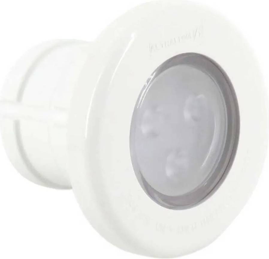 Mini projector AstralPool Essential Mini White Quick Coupling Wall Bushing Mounted Projector Silber
