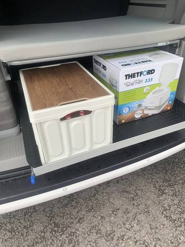Camping table with storage Outdoor Revolution Storage Box with Table Top Storage Box