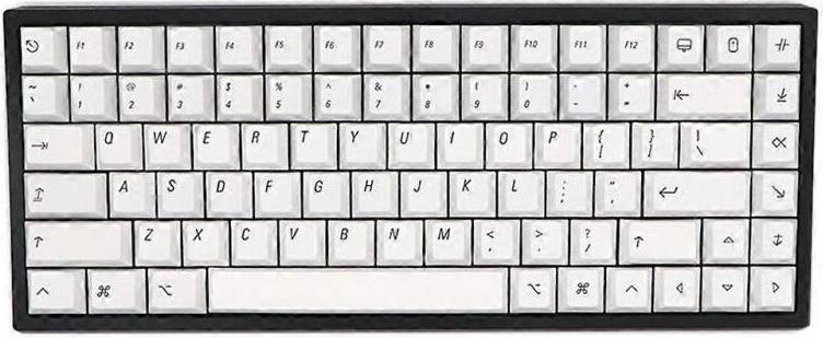 140 Keys PBT Simple White Dye Keycap Set