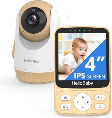 HelloBaby Baby Monitor 4 Inch Screen