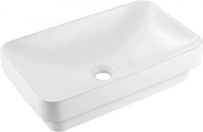 VEVOR Semi Recessed Rectangular Bathroom Sink