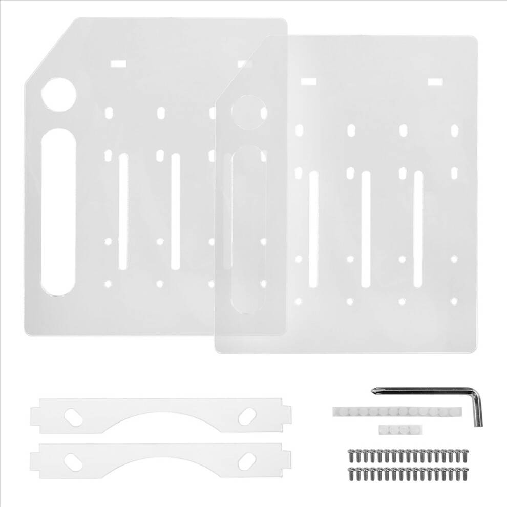 3.5 Inch Transparent Acrylic Desktop Hard Disk Rack