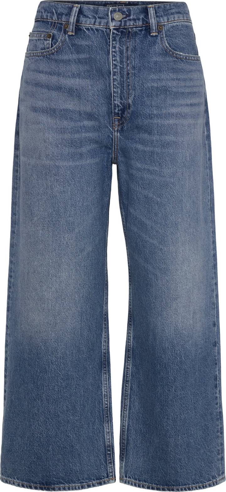 Polo Ralph Lauren High-Rise Wide-Leg Crop Jean - Blue